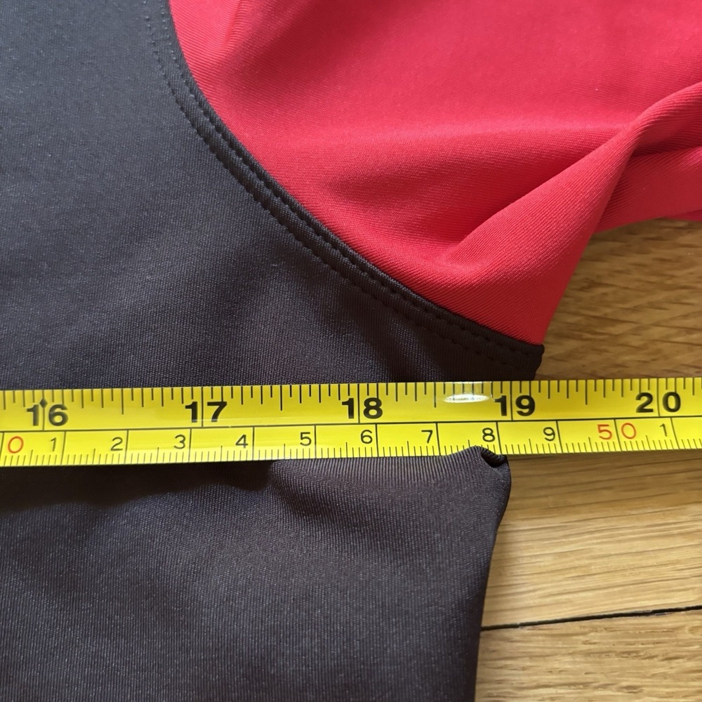 Puma High Court June Ambrose Zip Crop Top Leggings Set Retro Colorblock Large - Picture 4 of 11